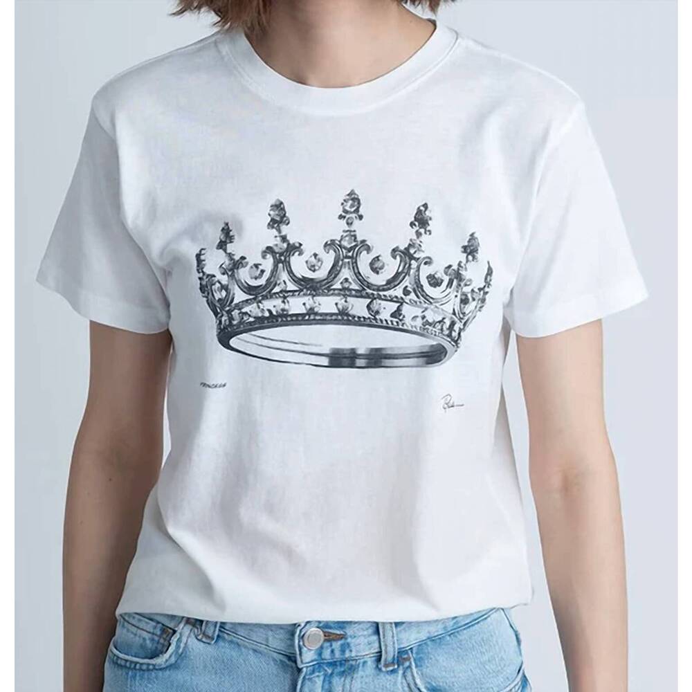 NEW CPRESS STUDIO princess mushie tee in worn white
